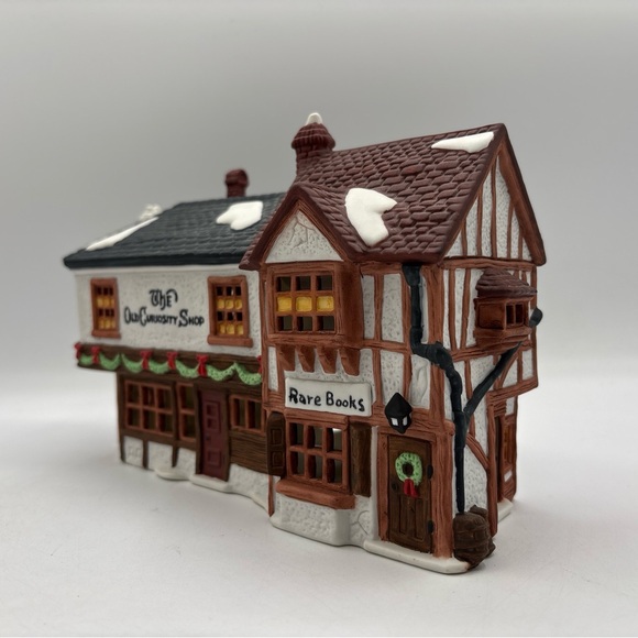 Department 56 1987 Vintage HVC Dickens Village The Old Curiosity Shop 5905-6 - Picture 2 of 12